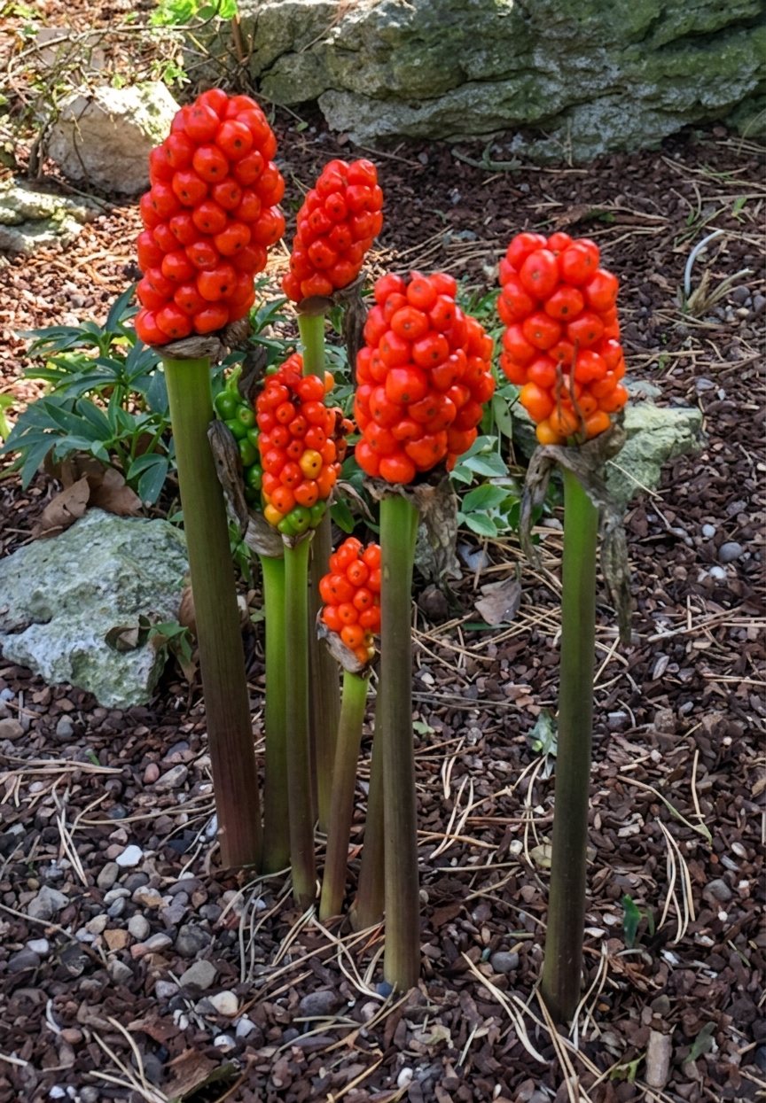 Arum italicum var 'Marmoratum'